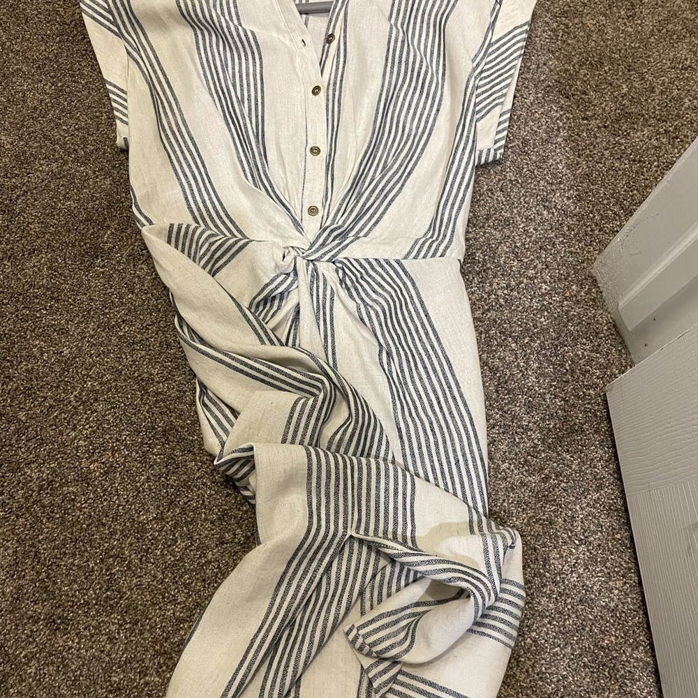 Calf length dress